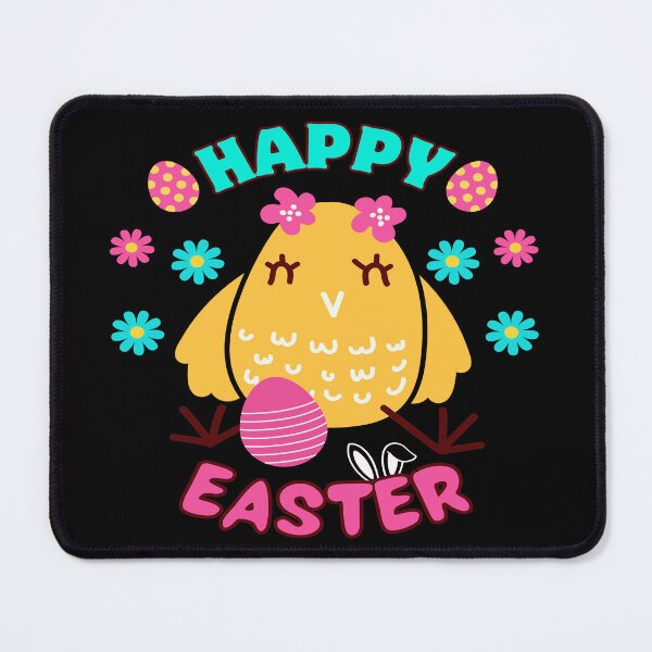 Artikelvorschau, frohe ostern glückliches küken und ostereier. entworfen und verkauft von Malogue.