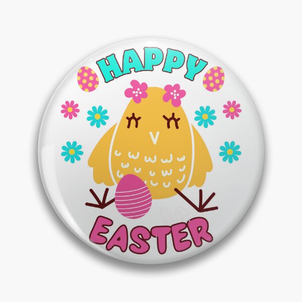 Artikelvorschau, frohe ostern glückliches küken und ostereier. entworfen und verkauft von Malogue.