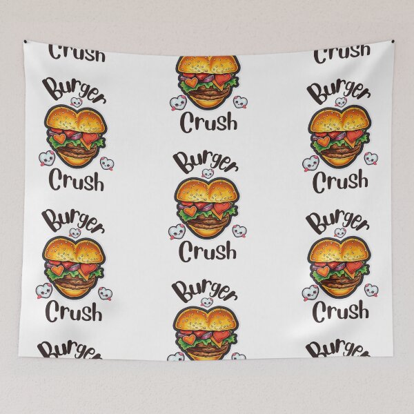 Item preview, Burger Crush Design for Light Background designed and sold by zwrohn.