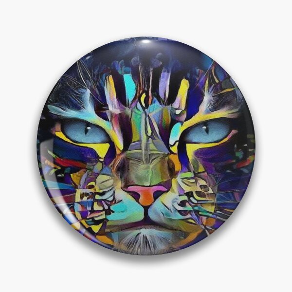 Item preview, Cat King in Neon designed and sold by Teixeira224.