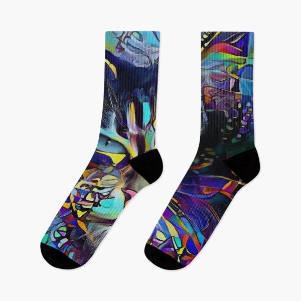 Item preview, Cat King in Neon designed and sold by Teixeira224.