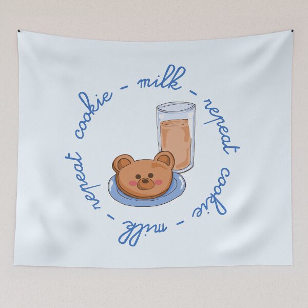 Item preview,  Cookie Milk Repeat designed and sold by ThaisMelo.