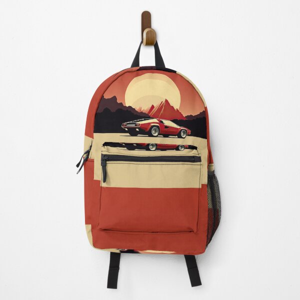 Item preview, Lamborghini Countach vintage illustration poster designed and sold by blackdogshop.