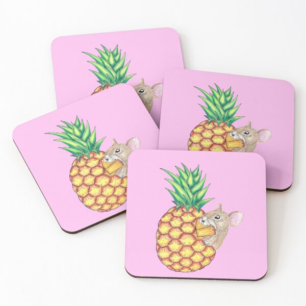 Item preview, Pineapple Pika Pink Background designed and sold by Sockstomistic.