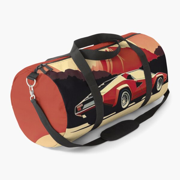 Item preview, Lamborghini Countach vintage illustration poster designed and sold by blackdogshop.