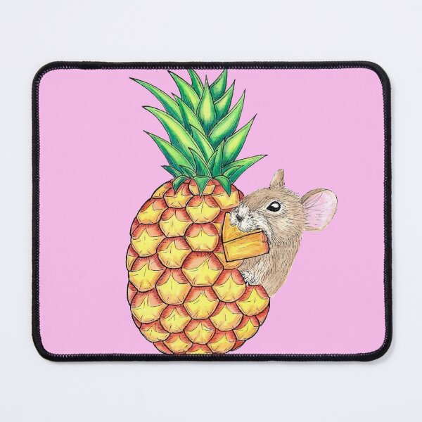 Item preview, Pineapple Pika Pink Background designed and sold by Sockstomistic.