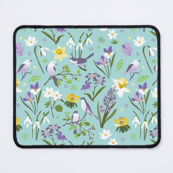 Item preview, cheerful spring | florals and birds designed and sold by camcreativedk.