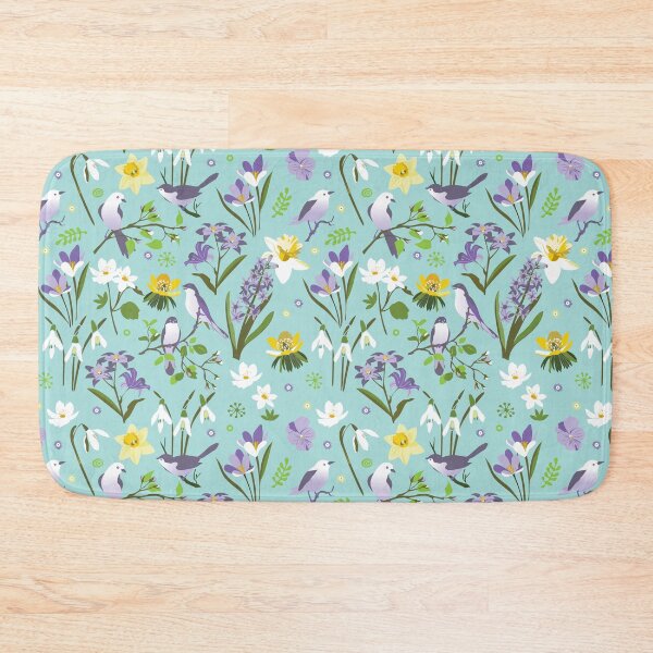 Item preview, cheerful spring | florals and birds designed and sold by camcreativedk.