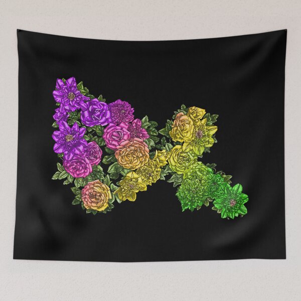 Item preview, Clematis and Roses Sapphic 2023 designed and sold by Art by Veya.