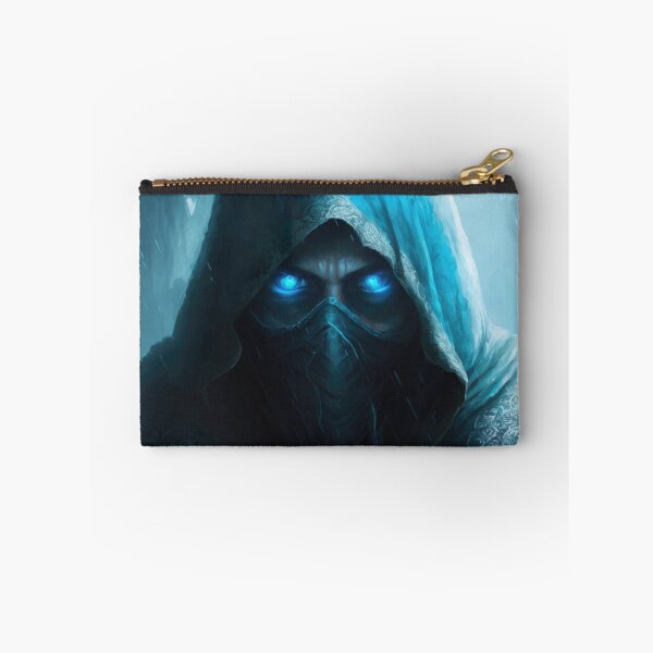 Item preview, Blue wizard fantasy art designed and sold by R-cube-R.