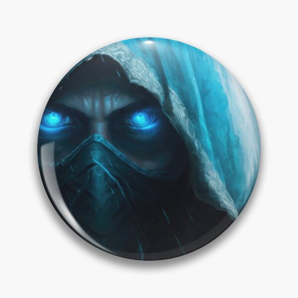 Item preview, Blue wizard fantasy art designed and sold by R-cube-R.