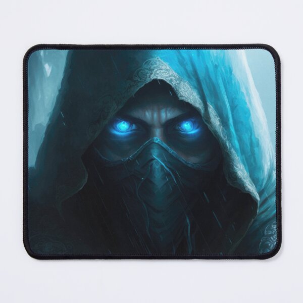 Item preview, Blue wizard fantasy art designed and sold by R-cube-R.