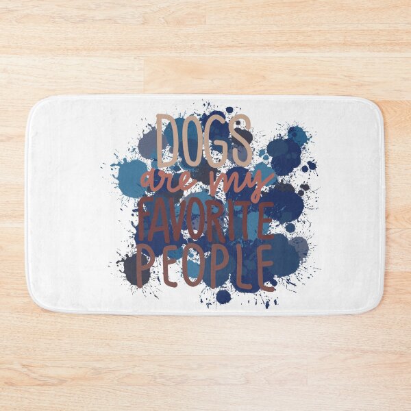 Item preview, Dogs are my favorite people blue  designed and sold by chuckletuckle.