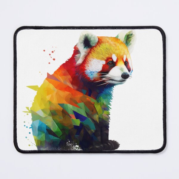 Item preview, Multicolor Red Panda Bear, Red Panda Lover Design designed and sold by EnzoZs.