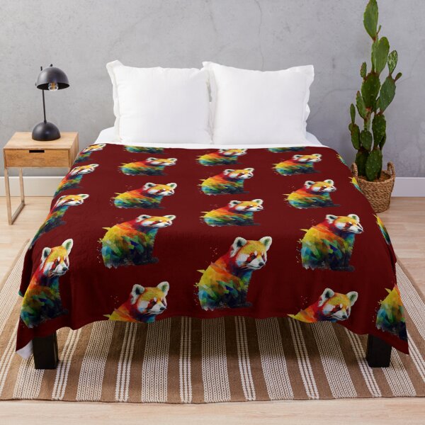 Item preview, Multicolor Red Panda Bear, Red Panda Lover Design designed and sold by EnzoZs.