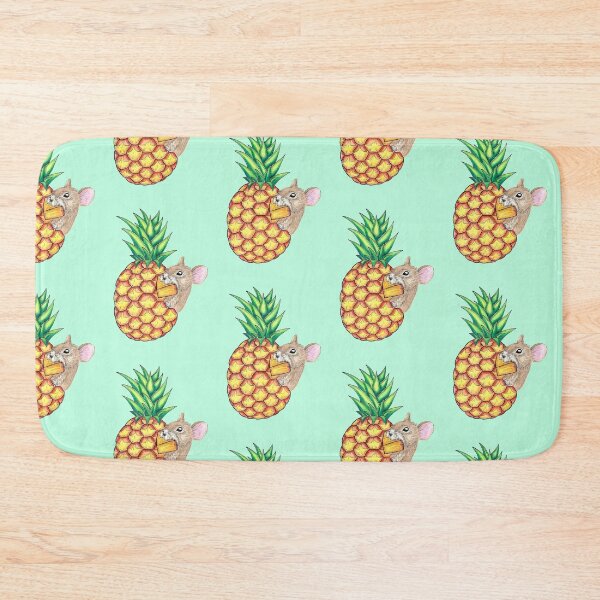 Item preview, Pineapple Pika Mint Background designed and sold by Sockstomistic.