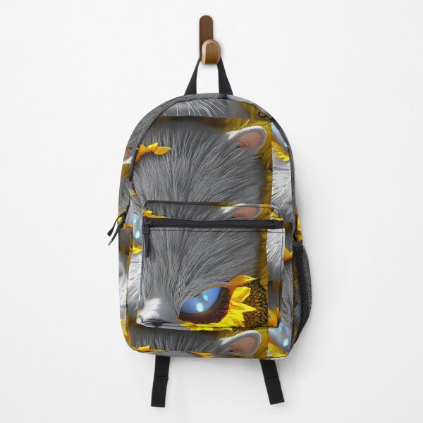 Item preview, Cat inside a sunflower designed and sold by MapacheRacoon.