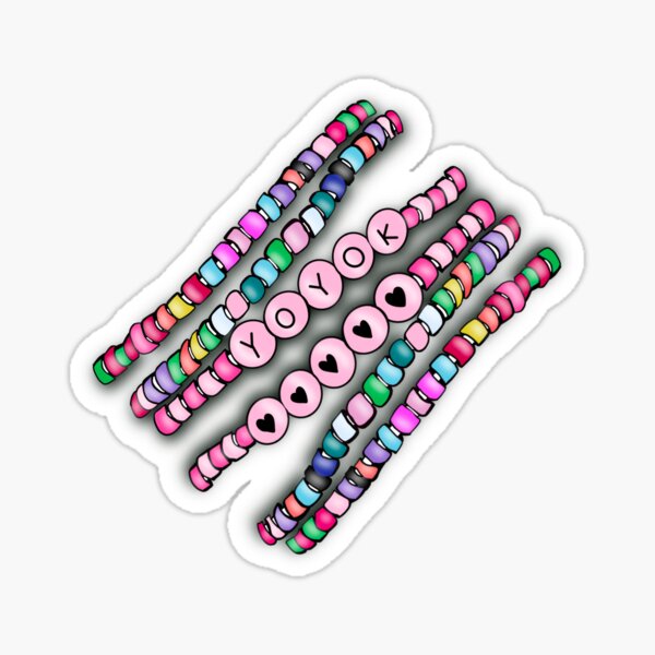 Karma is My Bestie Friendship Bracelet Sticker  Taylor Swift Sticker –  handsomeprintsdesign