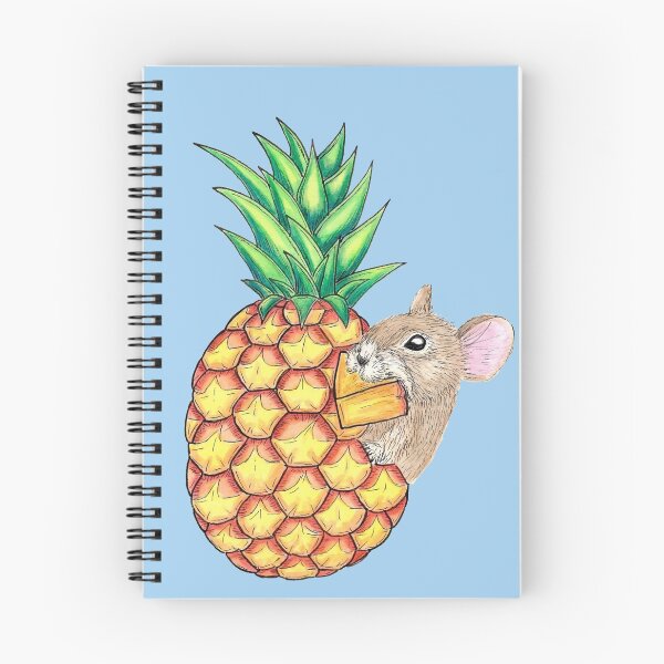Item preview, Pineapple Pika Lake Blue Background designed and sold by Sockstomistic.