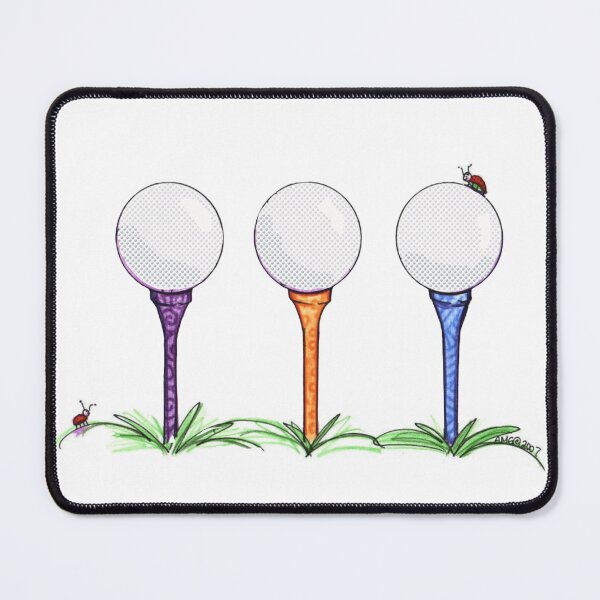 Item preview, Golf Trio with Ladybug designed and sold by lulabelldesigns.