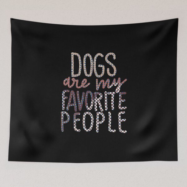 Item preview, Dogs are my favorite people vintage  designed and sold by chuckletuckle.