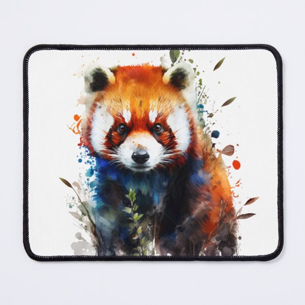 Item preview, Realistic Multicolor Red Panda Bear, Red Panda Lover Design designed and sold by EnzoZs.