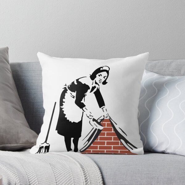 Item preview, Banksy Sweeping Maid designed and sold by The Crackerdale Emporium.