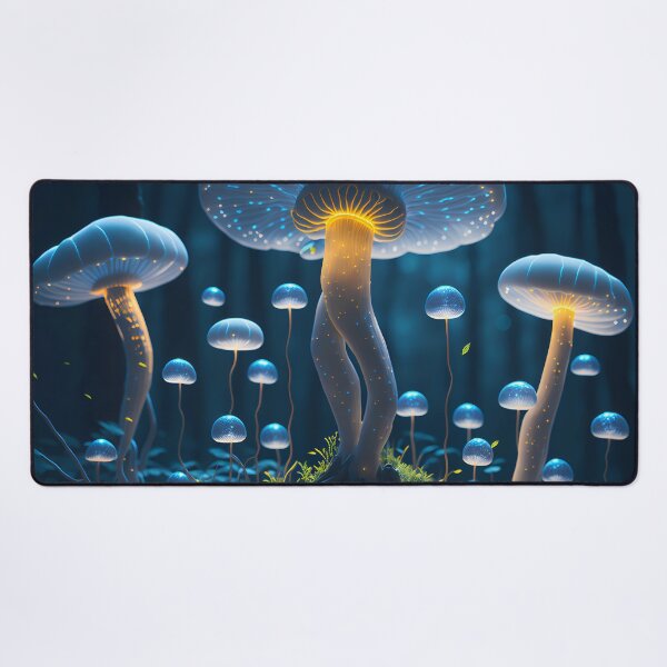 Item preview, Mushroom Magic Forest Night Glow - Mushrooms designed and sold by internlvisions.