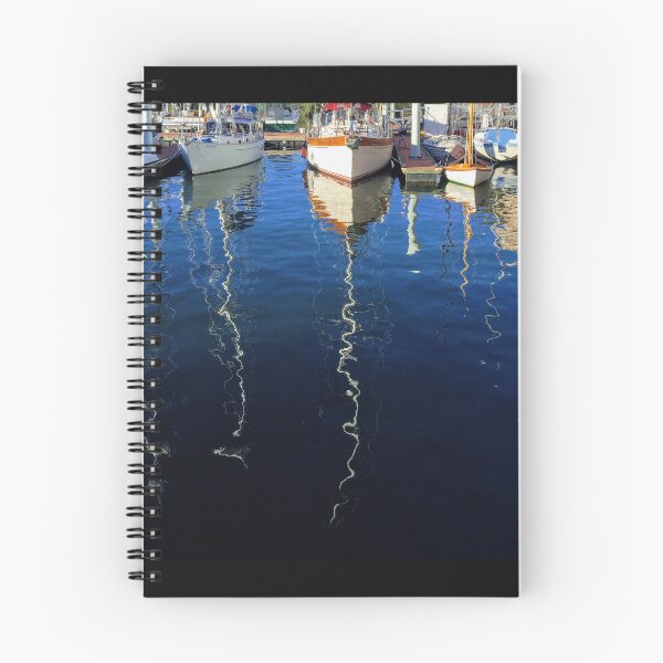 Item preview, Sailboat reflections on the bay water designed and sold by Carlos Taylor.