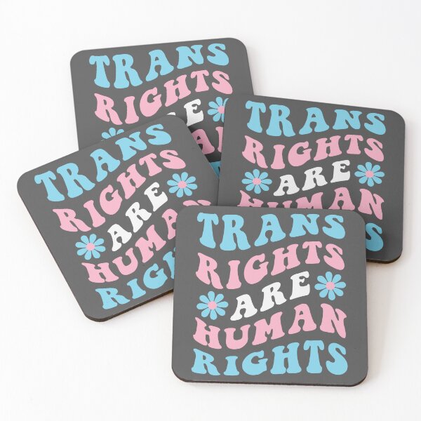 Item preview, Trans Rights Are Human Rights - Transgender Pride Protest designed and sold by UBUCO.