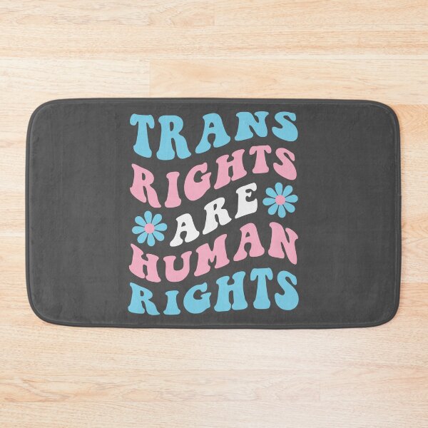 Item preview, Trans Rights Are Human Rights - Transgender Pride Protest designed and sold by UBUCO.