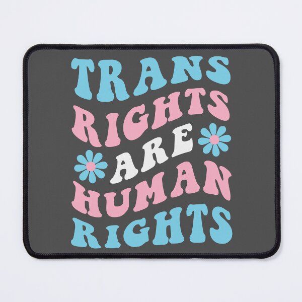 Item preview, Trans Rights Are Human Rights - Transgender Pride Protest designed and sold by UBUCO.