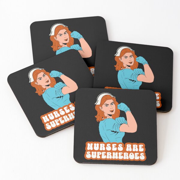Item preview, Nurses Are Superheroes Gift designed and sold by InkyGenies.