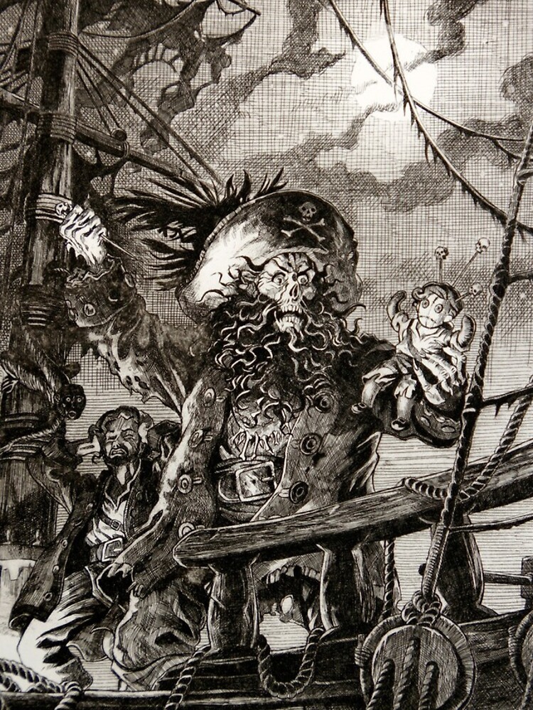 Thumbnail 4 of 4, iPhone Case, LeChuck's Revenge Engraving designed and sold by pixelskaya.