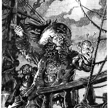 Artwork thumbnail, LeChuck's Revenge Engraving by pixelskaya