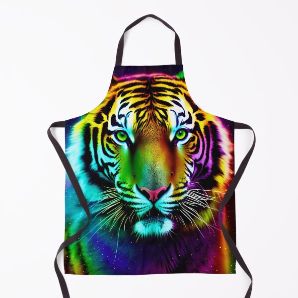 Item preview, Psychedelic Space Tiger designed and sold by candlewithhare.