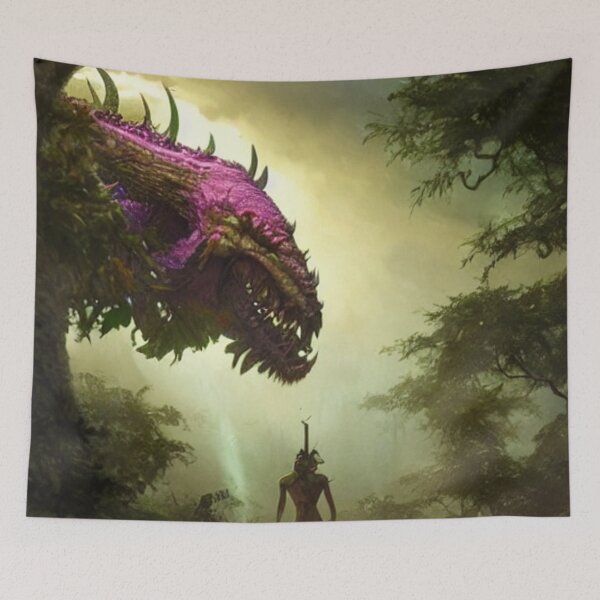 Item preview, Forest Planet Dinosaur Alien Searching designed and sold by Space-Wear.