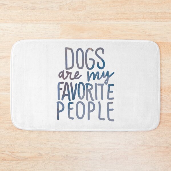 Item preview, Dogs are my favorite people blue grey designed and sold by chuckletuckle.