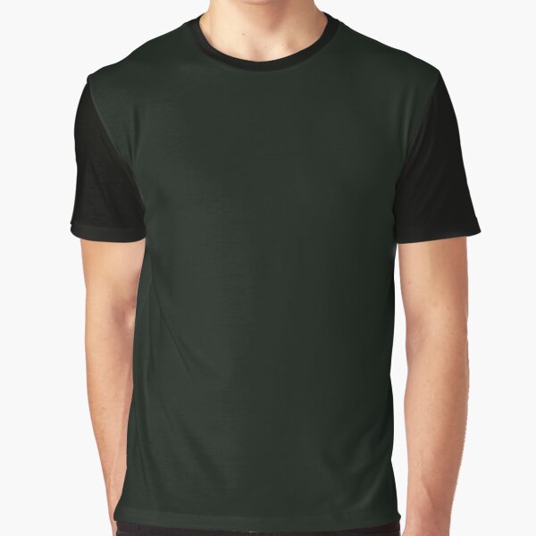 Khaki Green Solid Color Decor | Graphic T-Shirt