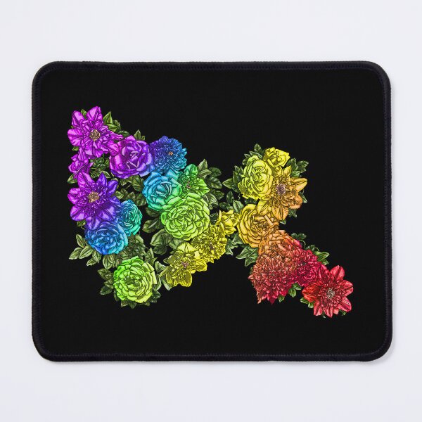 Item preview, Clematis and Roses Rainbow 2023 designed and sold by Art by Veya.