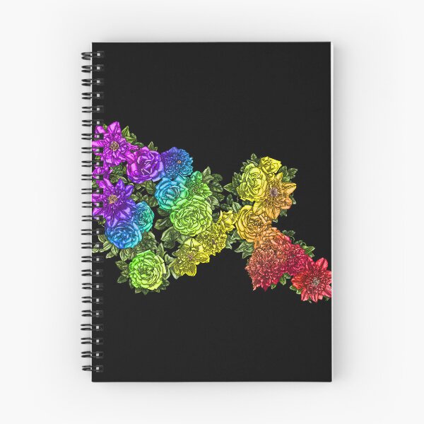 Item preview, Clematis and Roses Rainbow 2023 designed and sold by Art by Veya.