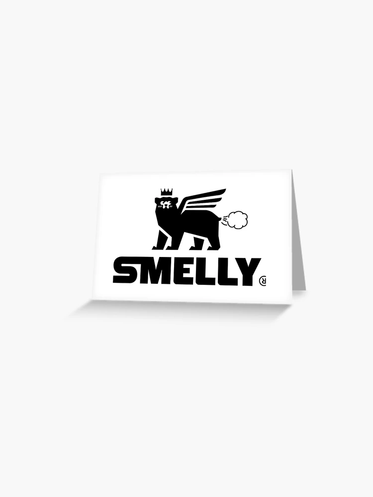 Smelly Stanley Logo Black Sticker for Sale by stikasshop