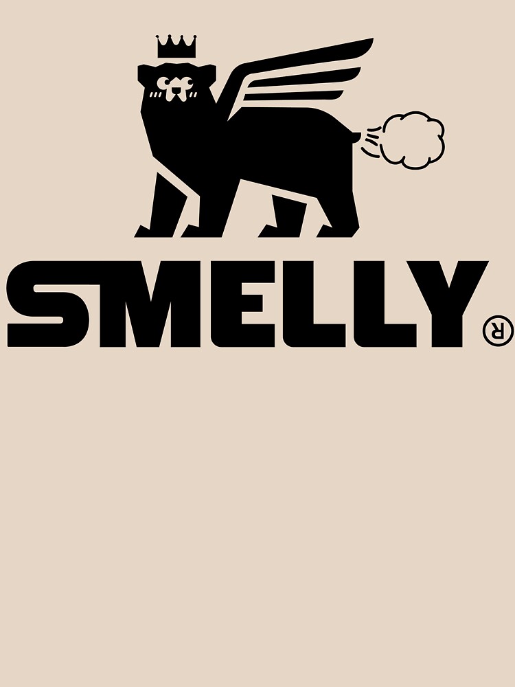 Smelly Stanley Logo Black Sticker for Sale by stikasshop