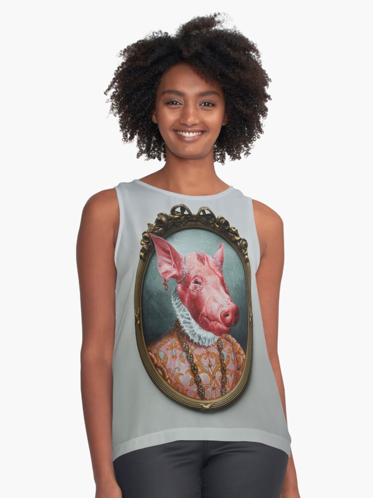 Item preview, Sleeveless Top designed and sold by pixelskaya.