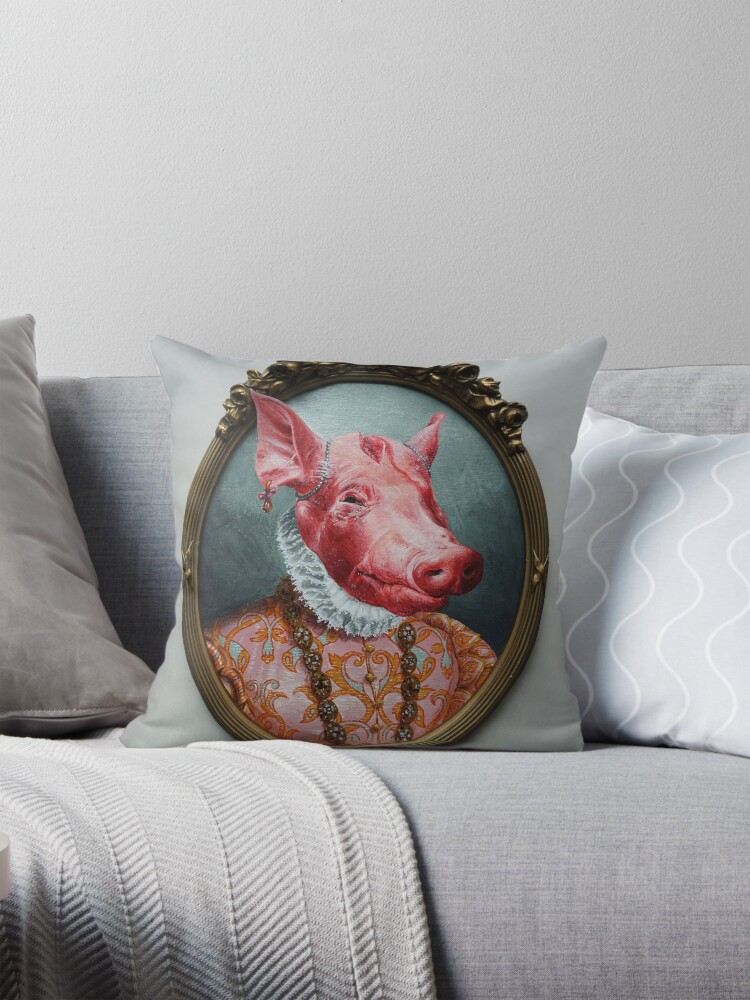 Item preview, Throw Pillow designed and sold by pixelskaya.