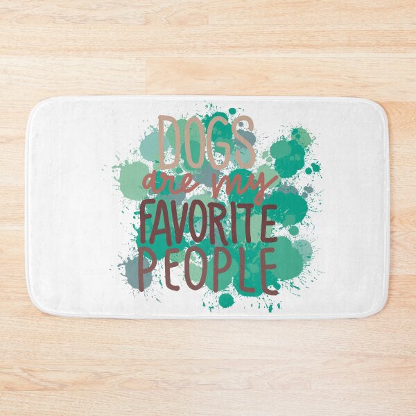 Item preview, Dogs are my favorite people green designed and sold by chuckletuckle.