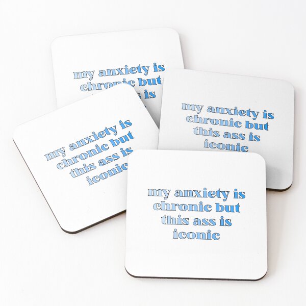 Item preview, Anxiety (Blue Ombre) designed and sold by Kiran Hayer.