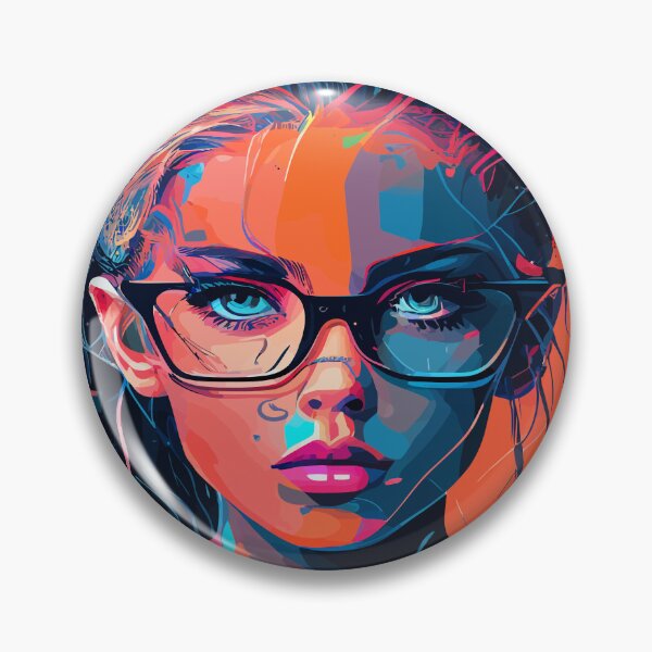 Item preview, Neon cyber girl design designed and sold by juancbp60.