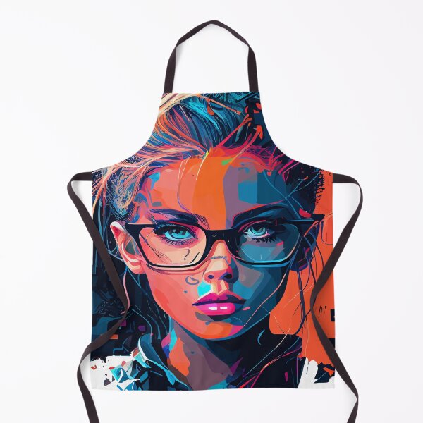 Item preview, Neon cyber girl design designed and sold by juancbp60.
