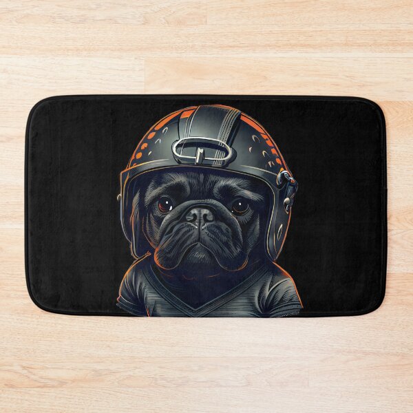 Item preview, Pug as a football player one designed and sold by MLArtifex.